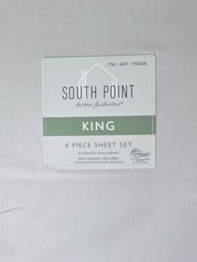 South Point King 6-Piece Sheet Set